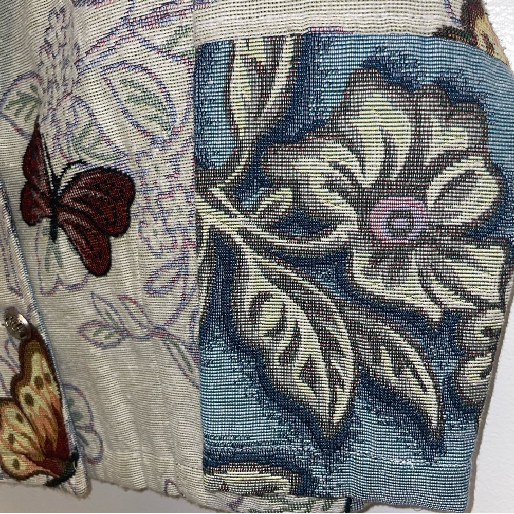 Butterfly Blazer by Coldwater Creek - Size PM - Picture 5 of 11